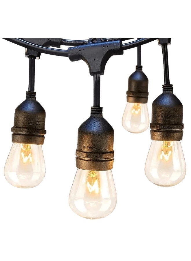 Hummer Pendant Holder Cable – 20 Meter Length – Black – Suitable for Ramadan Decorations – 40 Bulbs E27 - Image 2